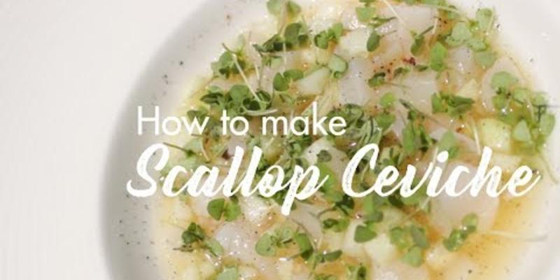 Embedded thumbnail for VIDEO: How To Make Charleston Grill&amp;#039;s Scallop Ceviche